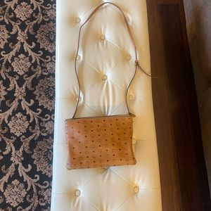 MCM Visteos pouch with crossbody strap